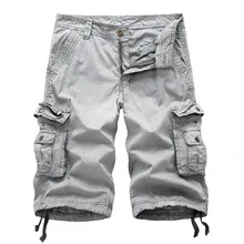 Title 6, Mens Camouflage Loose Multi-pocket Workwear Sh...