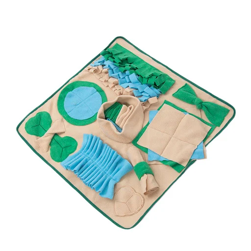 Title 5, Dog Snuffle Mat, Nosework Feeding Blanket Sniff...