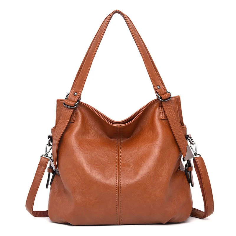 Bolso Diagonal Mujer Hombro Único Cuero Suave Cremallera Grande y Portátil, Perfecto para Llevar Todo con Estilo y Comodidad — foto 5