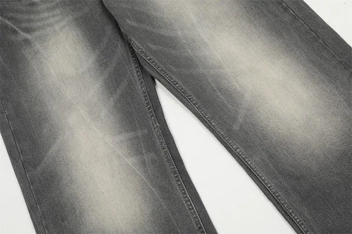 Title 6, Washed Wear White Lightning Gray Jeans. Comfort...