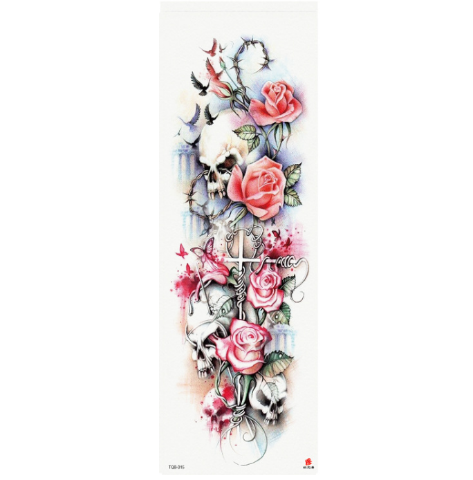 New Full Arm Waterproof Tattoo Stickers, 170 Models Available, Fashionable, Beautiful, Simple, Durable and Convenient, C — photo 37