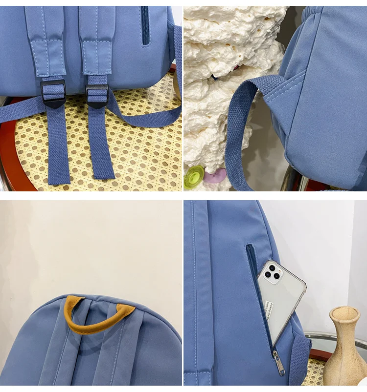 Title 11, Mochila feminina fashion, grande capacidade e d...