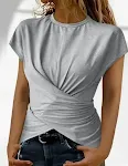 Sexy Contrast Color Cross Sleeveless Top — photo 2