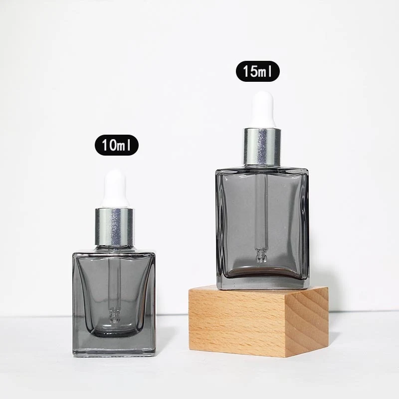 Essential Oil Drop Applicator Bottles 10ml 15ml, Flat Essence Oil Subpackaging. High-grade bottles for easy and precise — photo 5