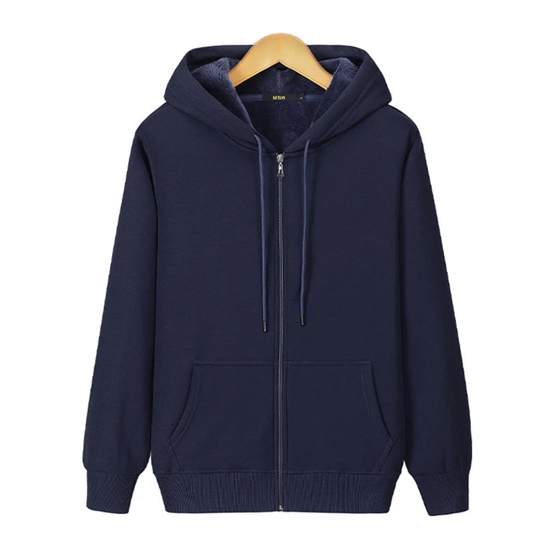 Title 2, Mens Fleece Warm Zipper Hooded Sweater, perfec...