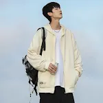 Cardigã masculino com zíper, suéter para todos os looks. Combinação perfeita para um visual moderno e confortável, ideal para diversas ocasiões. — foto 3