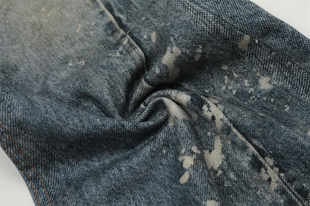 Men's Fashion Splash-Ink Painting Jeans. Experience modern style and comfort with these unique jeans, designed to elevat — photo 13