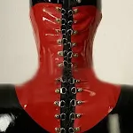 Black neck cover