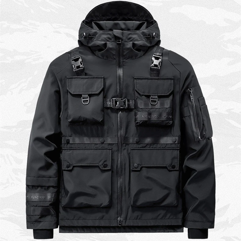 Heavy Tactical Jacket Windbreaker for Spring and Autumn, Provides Protection Against Wind, Perfect for Outdoor Activitie — photo 1