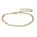 Cadena de cintura de metal electrochapada en oro informal para mujer — foto 1
