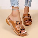 Sandalias de cuña casuales de moda para tallas grandes, comodidad y estilo para cada día y ocasión, ¡encuentra las tuyas hoy! — foto 4