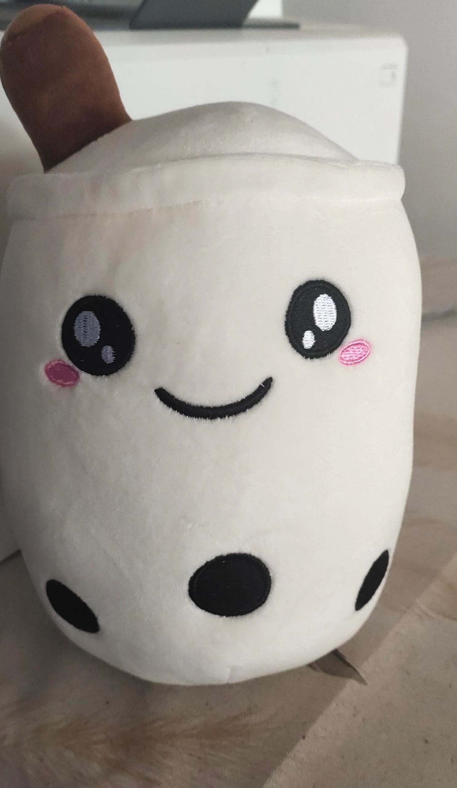 Pelúcia de Bebida de Fruta Fofa Pelúcia de Morango com Leite Chá Boba Brinquedo de Xícara de Chá de Bolhas Almofada Presente Infantil Macio — foto 43