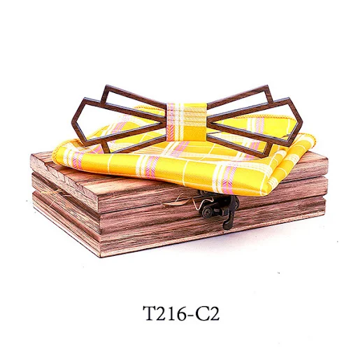 Title 6, Wooden bow tie for the modern gentleman. Handcr...