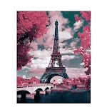 Digital Wholesale Frameless DIY4050 Landscape Oil Painting, create your own artwork, easy to paint and perfect for home — photo 2