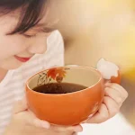 Autumn Forest Fox Shaped Cup And Plate Set Enjoy warm drinks in style with this charming cup and plate set, perfect for — photo 3