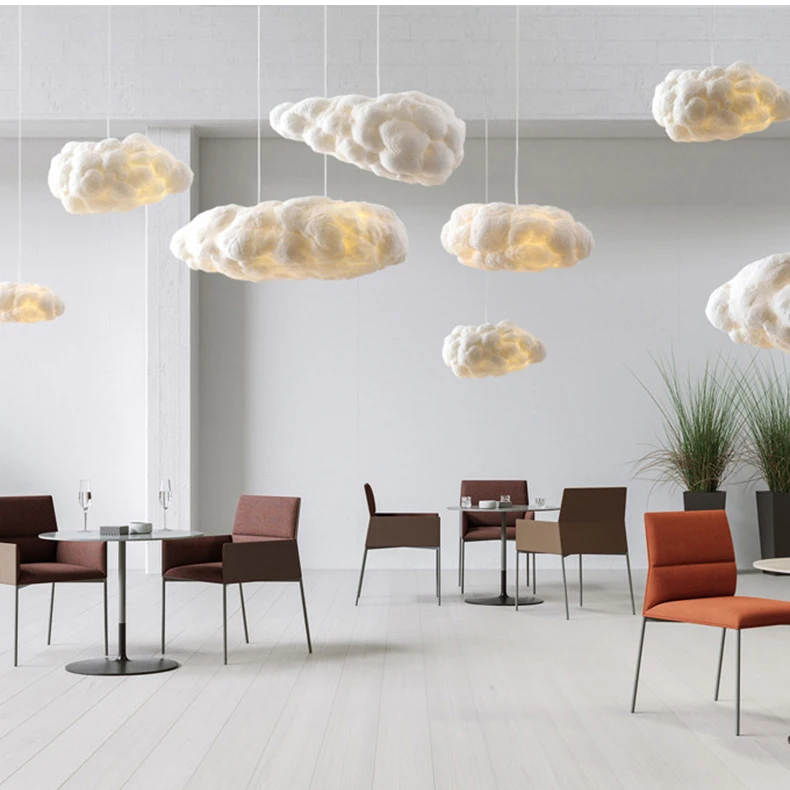 Title 10, Cloud Chandelier Loja de Roupas Infantis Forma ...