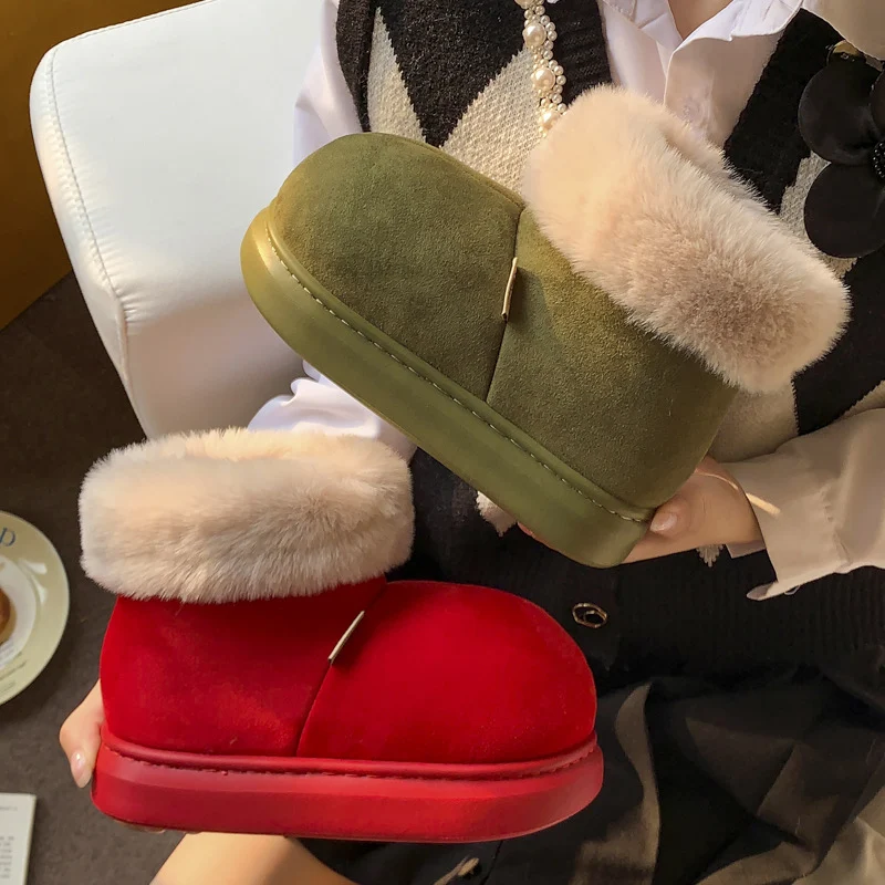 Women's Platform Non-slip Warm Snow Boots. Stay warm, dry, and safe in winter with these comfortable and slip-resistant — photo 6