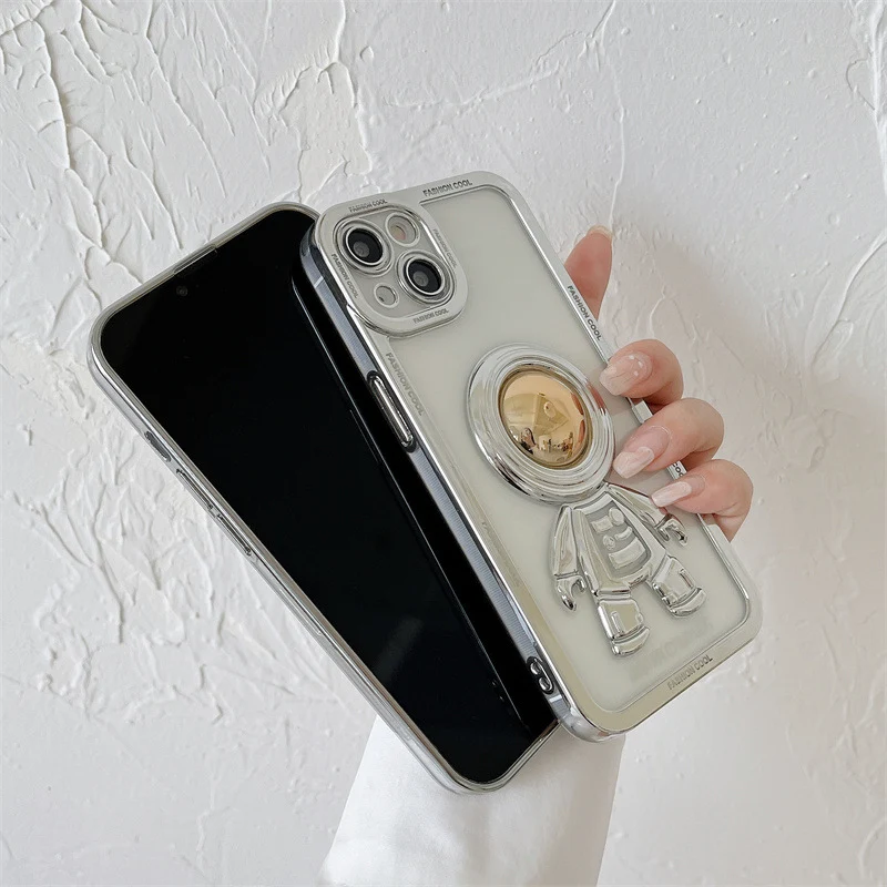 Title 8, Capinha de celular com design de astronauta tri...