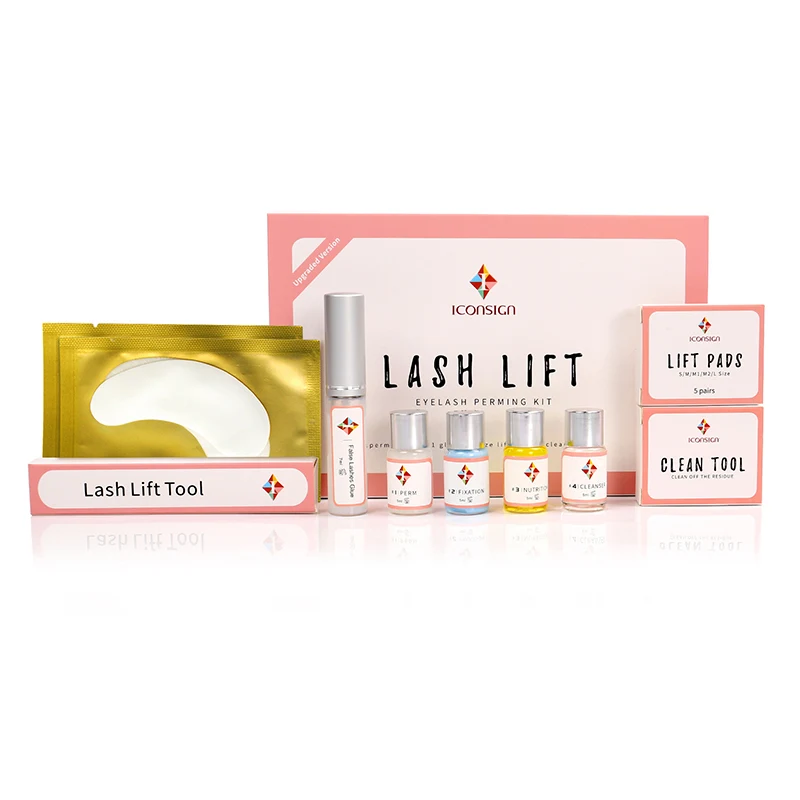 Kit ICONSIGN Lifting Ciglia Versione Aggiornata Strumenti Trucco Occhi, per ciglia liftate, incurvate e definite. Ottieni uno sguardo più aperto e seducente. — foto 2