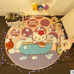 Explosion models cotton car storage mat, round children's toy mat, outing climbing mat storage bag. Keeps toys organized — photo 25