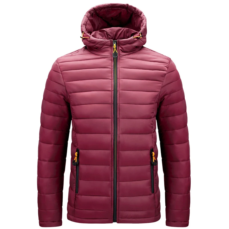 Title 2, Mens Hooded Lightweight Coat Breathable and Co...