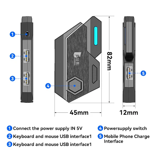 Title 10, Gamwing Jiaying MIX SE ELITE Pro Keyboard Mouse...