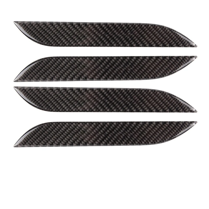 Drip adhesive carbon fiber door handle patch, anti scratch. Protect and style your car, easy to install, durable and pre — photo 3