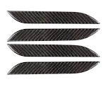 Drip adhesive carbon fiber door handle patch, anti scratch. Protect and style your car, easy to install, durable and pre — photo 3