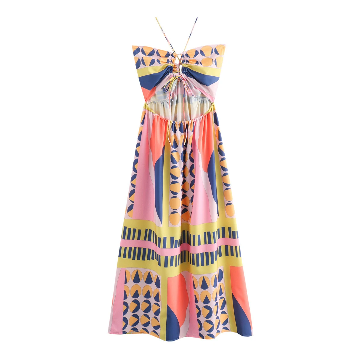 Title 5, Fashion Womens Wear Printed Tube Top Dress