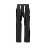 Calças Masculinas Fashion Personalidade com Rebites e Múltiplos Bolsos, Estilo Moderno, Praticidade, Conforto e Versatilidade. — foto 1