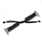 Pulseira de relógio de nylon com trama criativa e corrente de metal. Conforto e estilo se unem para um visual único e duradouro. — foto 19