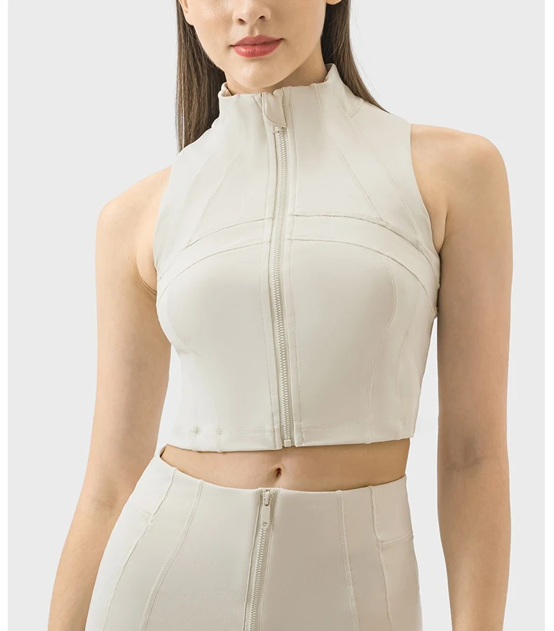 Title 24, Millennium Sleeveless Zipper Cardigan for sport...