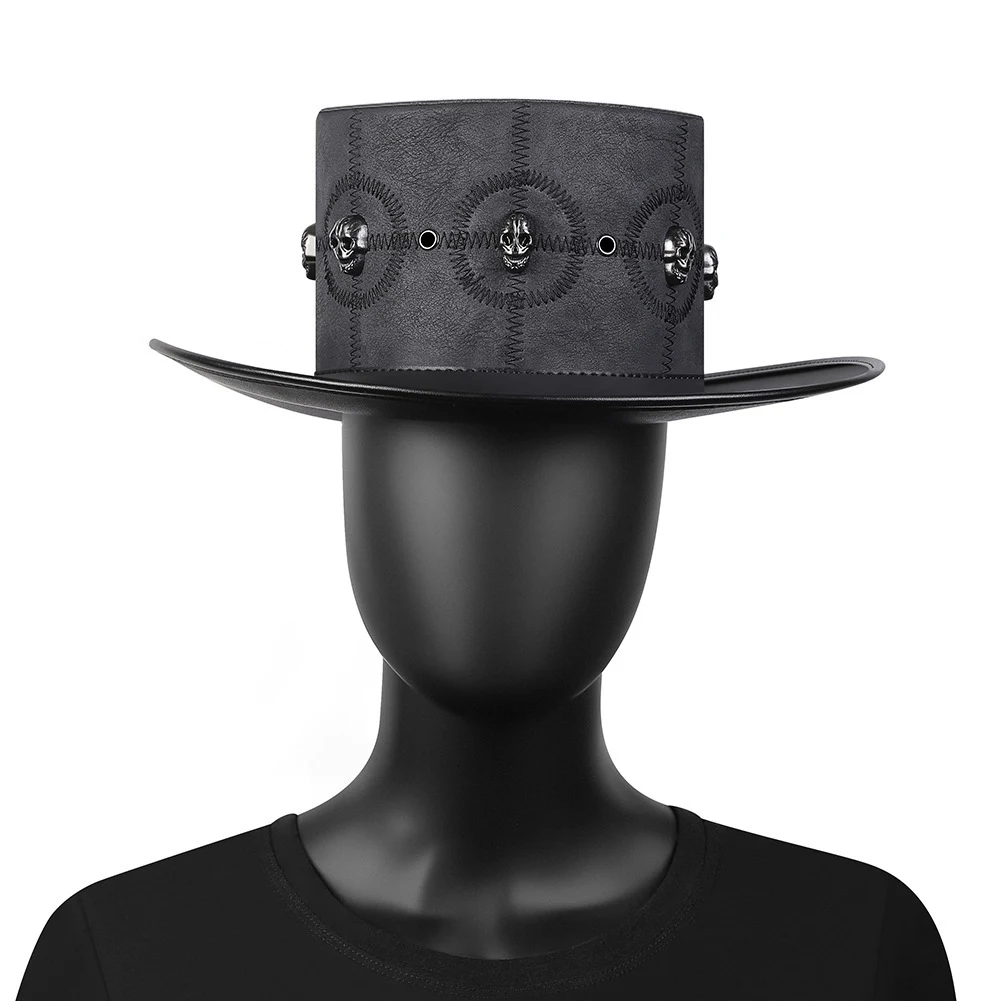 Title 4, Punk Halloween COSPLAY Steampunk Plague Hat, Vi...