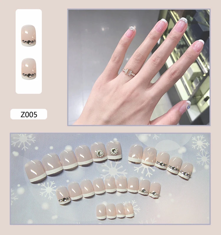 Nail Patches for Instant Perfect Manicures. Ready-to-use fake nails, easy nail stickers for quick and effortless beauty, — photo 5