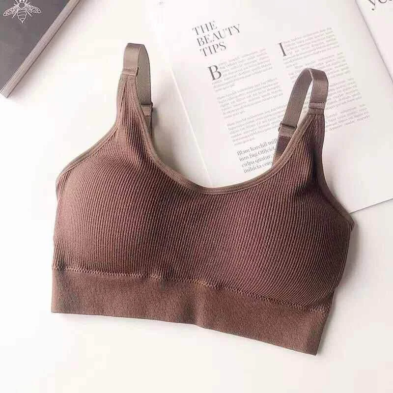 Seamless, Beautiful Back Wrap and No Steel Ring Sports Bra provides superior comfort, support, and a flattering fit for — photo 5