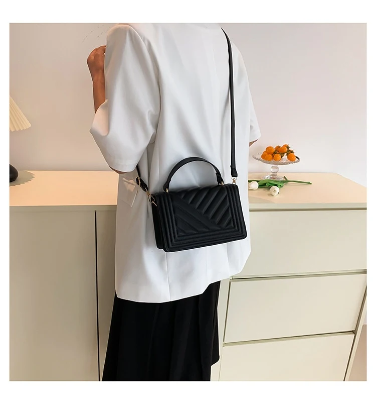 Title 8, Eenvoudige Messenger Bag, Casual, Westerse Stij...
