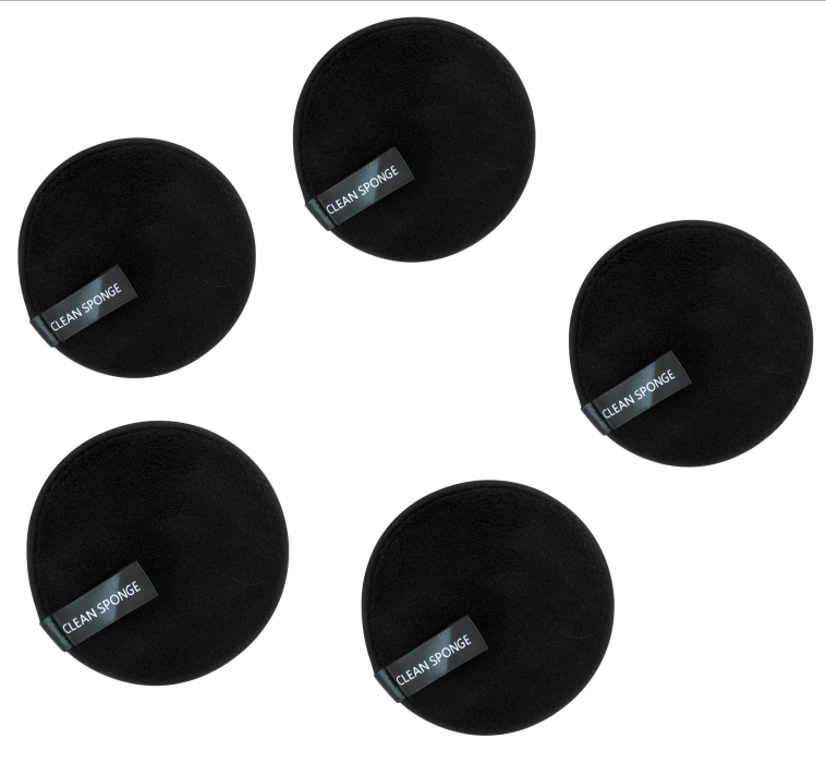 Spugna struccante Magic Lazy Water per viso tondo e capelli corti, con polvere, rimozione trucco delicata e facile. — foto 4