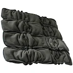 Fraldas de bebê de algodão de bambu de cinco camadas com cordão, super absorventes e macias para o conforto do seu bebê e pele delicada. — foto 5
