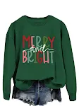 Maglione Donna Scollo Tondo Maniche Lunghe Loose Fit, Comodo e Casual per Tutti i Giorni, Perfetto per l'Autunno e l'Inverno — foto 12