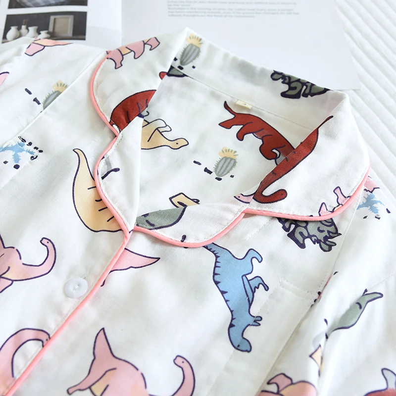 New Summer Short Sleeve Shorts Confinement Clothing Postpartum Nursing Clothing Maternity Pajamas — photo 20