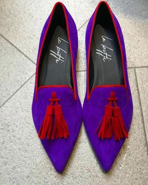 Title 3, Flat Tassel Single Shoes in Large Sizes. Comfor...