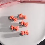 Orange bow tie