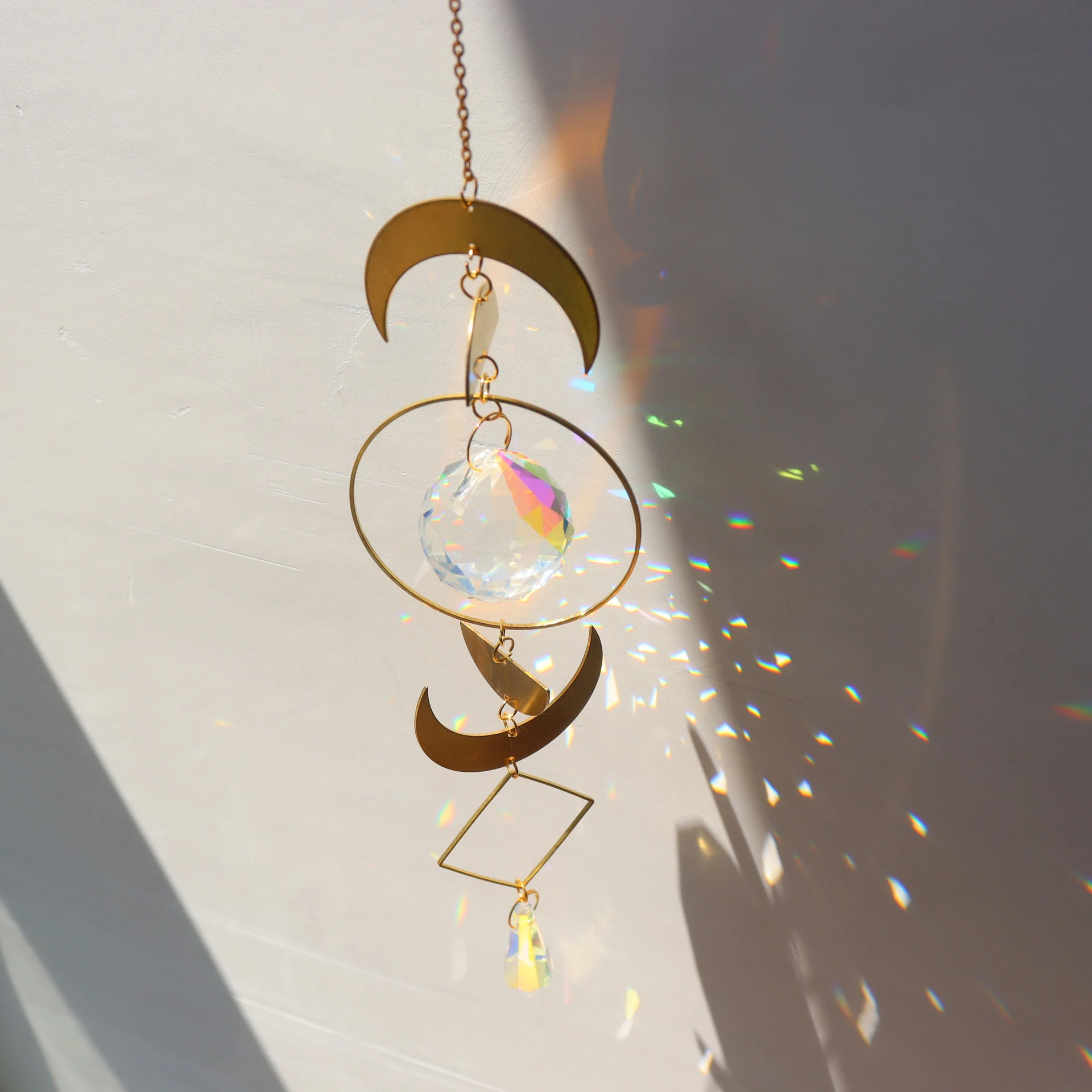 Garden Crystal Ornaments Moon Star New Product. Brighten your garden with these beautiful, sparkling ornaments. Decorate — photo 4