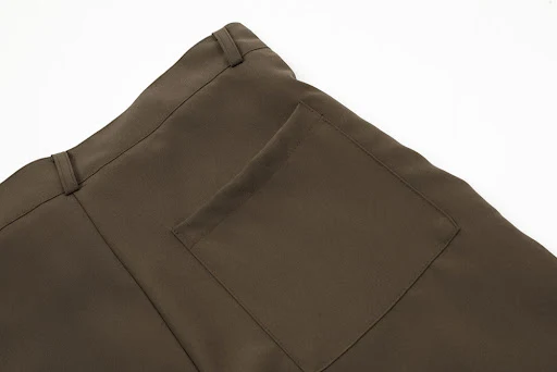 Title 5, Heren losse broek met wijde pijpen, recht model...