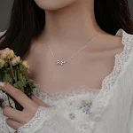 Colar de ramo de prata esterlina com zircônias coloridas, um toque vibrante e elegante para qualquer look, perfeito para presentear. — foto 7