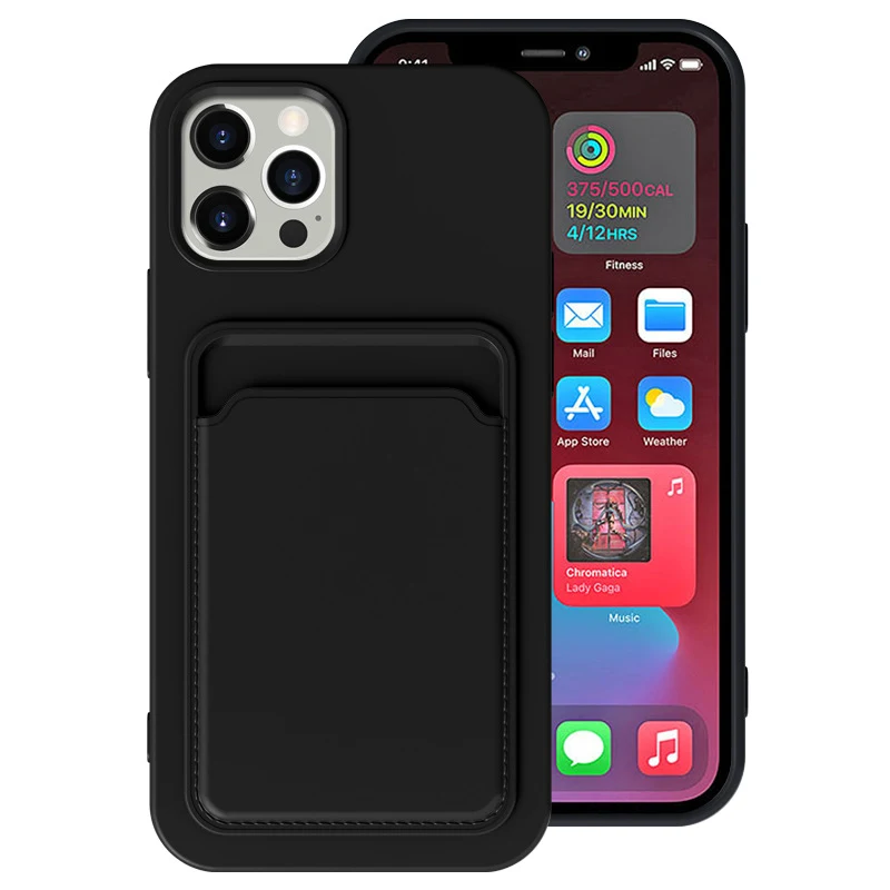 Title 3, Capa com Cartão Integrado para iPhone 12, XR, 1...