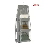 2pcs Grey 6grid