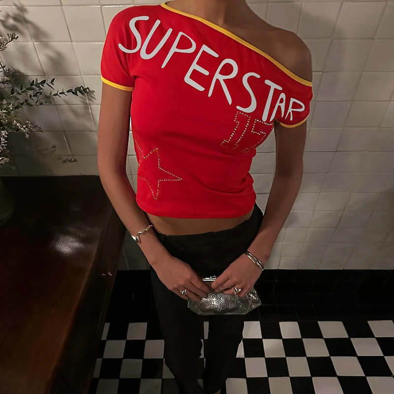 Title 13, Personalized Off-the-shoulder Hot T-shirt with ...