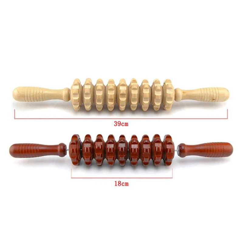 Title 5, Massageador de pernas com nove rodas para feira...