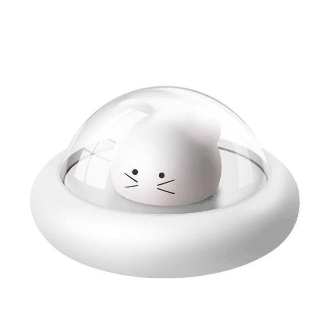 Title 4, Space Cute Mouse Pad Night Light USB Charging A...